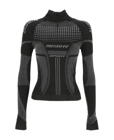 Misbhv Sport Europa Logo-print Top In Black