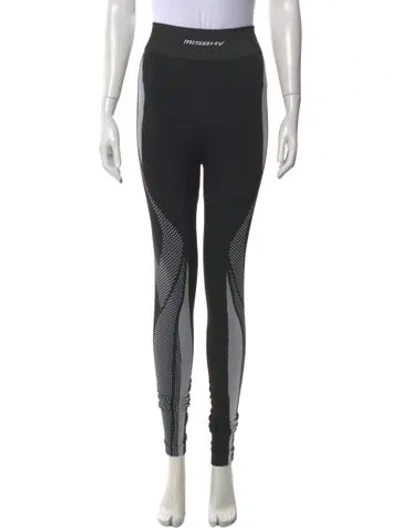Pre-owned Misbhv Sport Skinny Leg Pants In Black