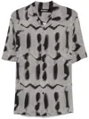 Misbhv Sprayed Shirt In White