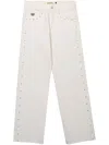 Misbhv Star Jeans In White