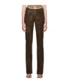 Misbhv Stitched Tailored Casual Pants In Black