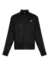 Misbhv Stand Collar Zipper Casual Jacket In Black