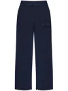 Misbhv Stripe-detail Track Pants In Blue