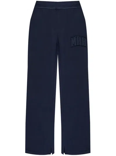 MISBHV STRIPE-DETAIL TRACK PANTS