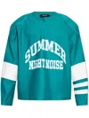 Misbhv Summer Night Noise Hockey Top In Blue