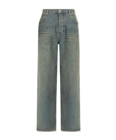 Misbhv Sunset Wash Baggy Denim Jeans In Blue