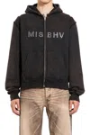 Misbhv Star Teddy Hoodie In Black