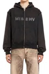 Misbhv Star Teddy Hoodie In Black