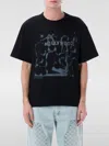 Misbhv Black 'hollywood' T-shirt In Black