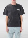 Misbhv Community Logo Print Crew Neck T-shirt In Black