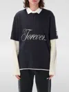 Misbhv Forever Double Layered Polo In Schwarz