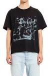 Misbhv Black 'hollywood' T-shirt In Black