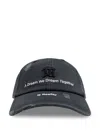 Misbhv Distressed Baseball Cap In 灰色