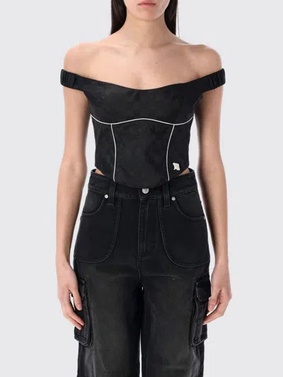MISBHV TOP MISBHV WOMAN COLOR BLACK,H15071002