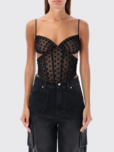MISBHV TOP MISBHV WOMAN COLOR BLACK,G13298002