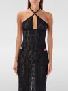 Misbhv Black Lace Corset Top In Schwarz