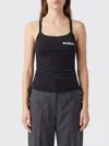 Misbhv Drawstring Top In Black