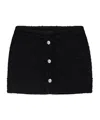 Misbhv Tweed Skirt In Black