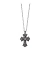 Misbhv Preacher Vintage Chain Necklace In Gray