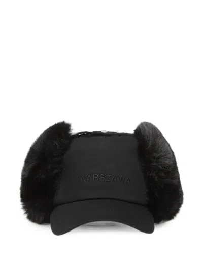 Misbhv Warszawa Faux-fur Cap In Black