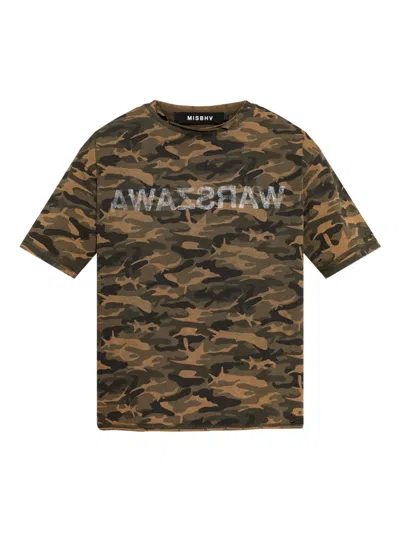MISBHV WARSZAWA-PRINT T-SHIRT