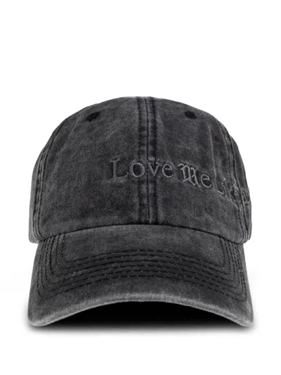 Misbhv Washed Logo Cap In Black