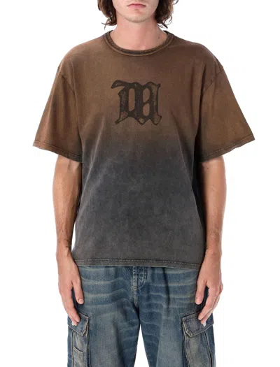 Misbhv Sunrise Washed Signature T-shirt In Washed Sunrise