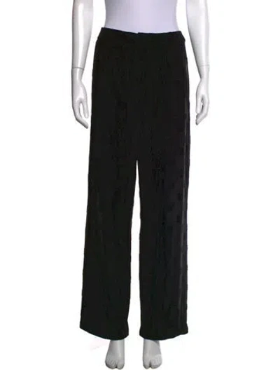 Pre-owned Misbhv Wide Leg Pants In Black