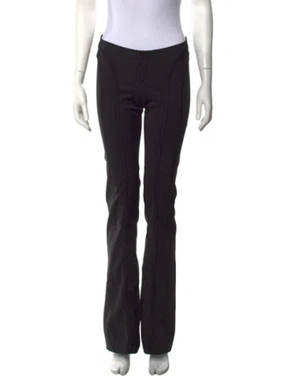 Pre-owned Misbhv Wide Leg Pants In Black