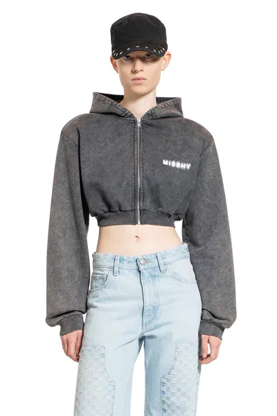 Misbhv Woman Black Sweatshirts