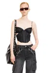 Misbhv Pandora Lycra Racing In Black