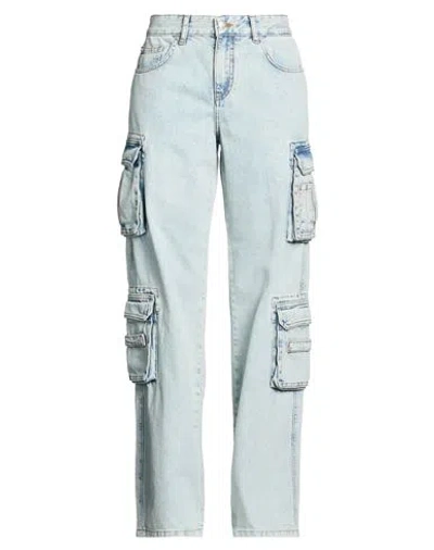 Misbhv Woman Jeans Blue Size 26 Cotton