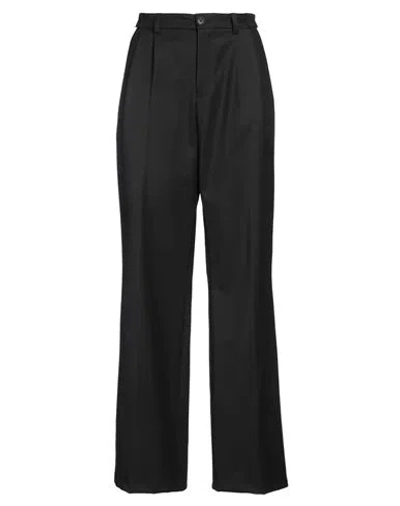 Misbhv Woman Pants Black Size L Polyester, Viscose, Elastane