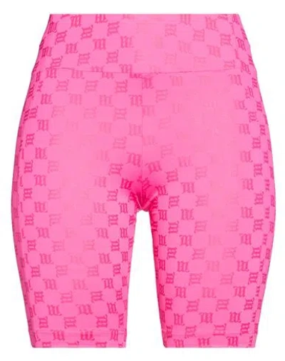 Misbhv Woman Shorts & Bermuda Shorts Pink Size L Polyamide, Elastane