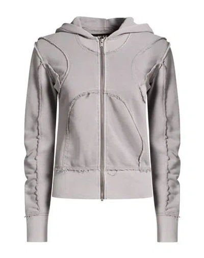 Misbhv Woman Sweatshirt Grey Size S Cotton, Polyester