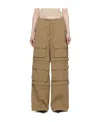 Misbhv Ssense Exclusive Khaki Jordan Barrett Edition Trousers In Brown