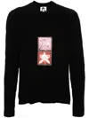 Misbhv X Robert Mapplethorpe Foundation Lily / Orchid Jumper In Black