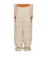 Misbhv Xjordan Barrett Joint Name Overalls Casual Pants In Nude