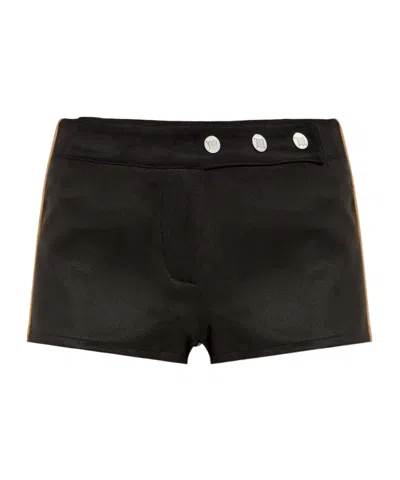 MISBHV LOGO-ENGRAVED SHORTS