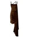Misci Acrobata Dress In Brown
