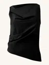 Misci Asymmetric Top In Black