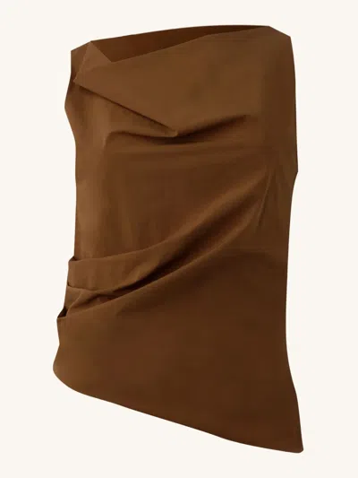 Misci Asymmetric Top In Brown
