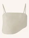 Misci Asymmetric Top In White