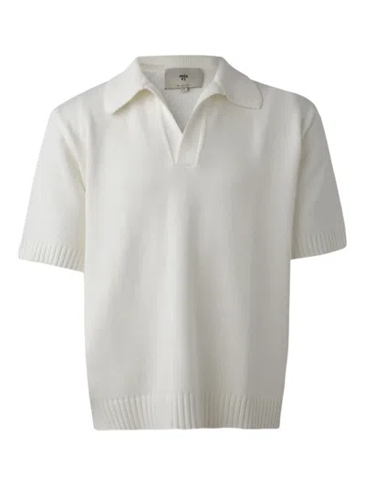 Misci Calado Poloshirt In Weiss