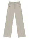 Misci Carolina Straight-leg Trousers In Neutral