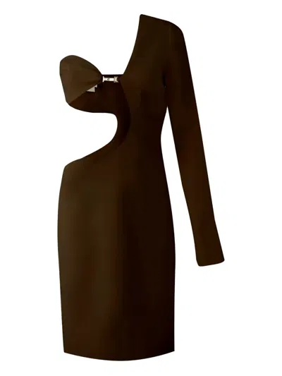 Misci Circense Dress In Brown