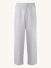 Misci Cotton Track Pants In White