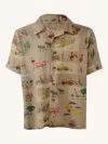 Misci Graphic-print Shirt In Neutrals