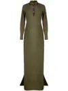Misci Helena Maxi Dress In Green
