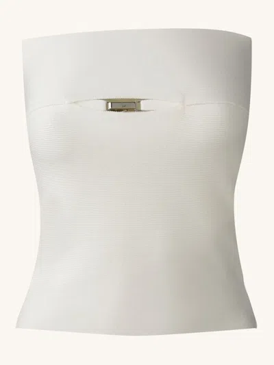 Misci Ivete Top In White